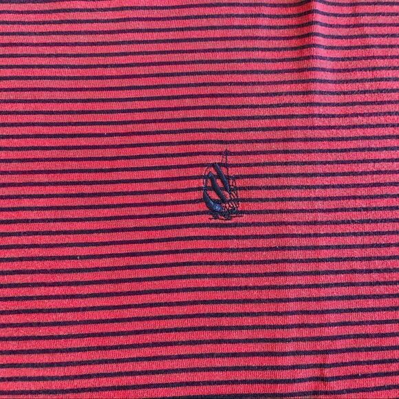 Nautica Red Striped T-Shirt - Picture 3 of 4